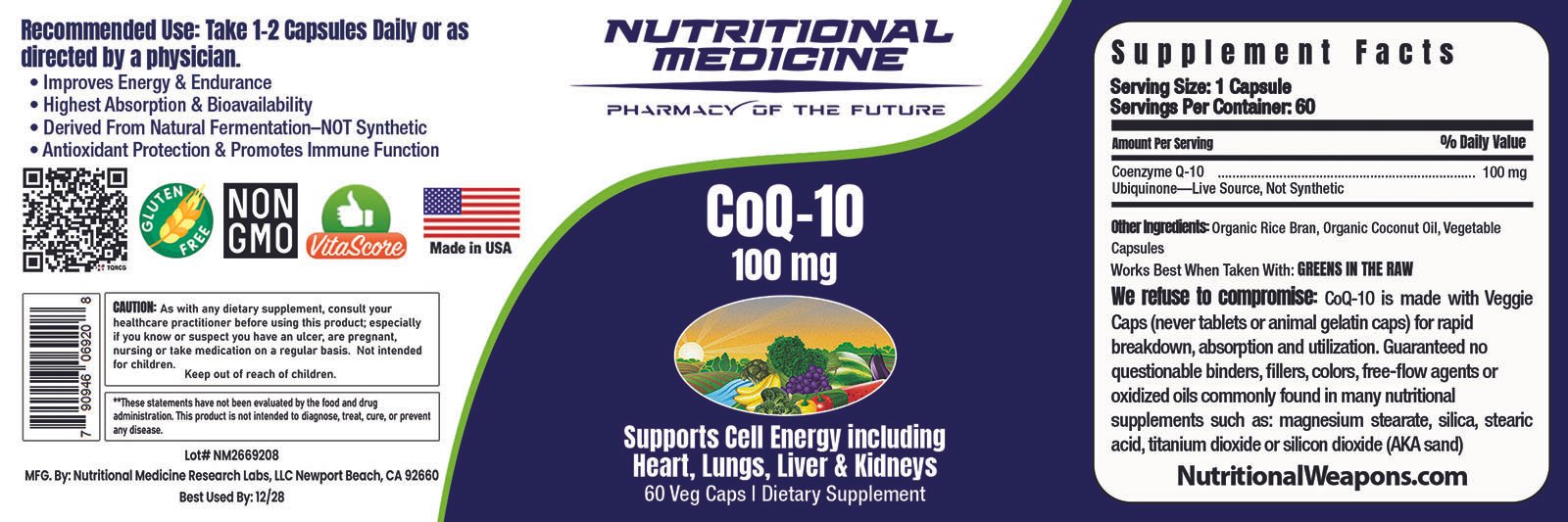 CoQ-10 100mg - Image 4