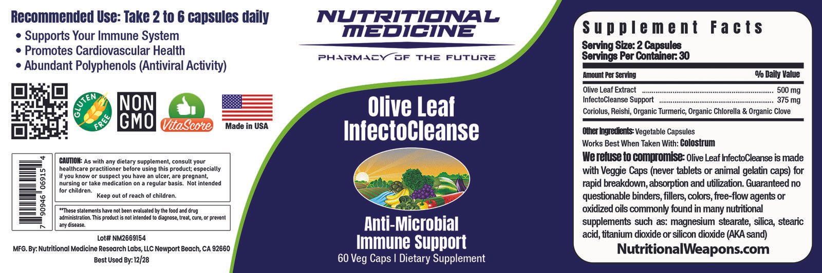 Olive Leaf InfectoCleanse - Image 4